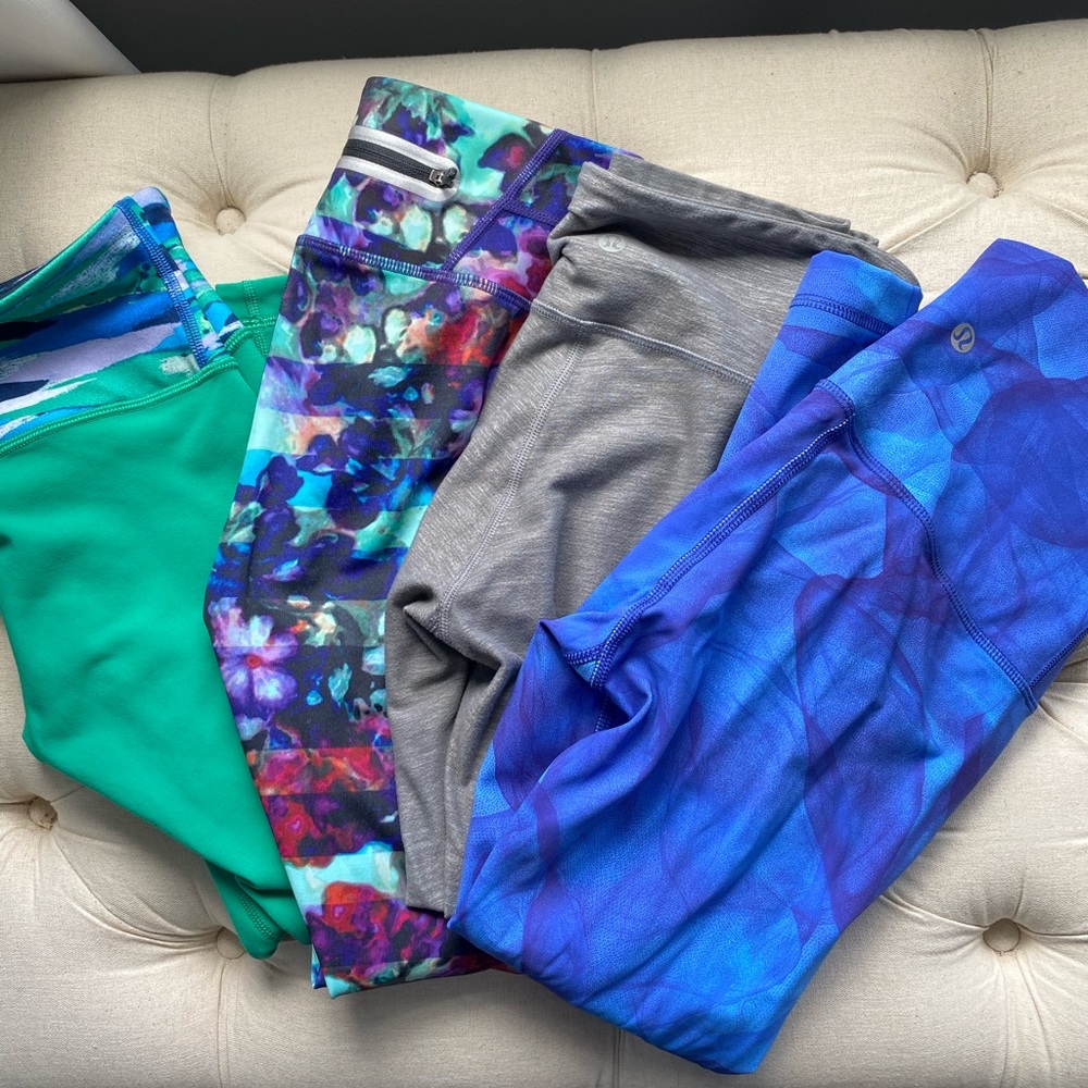 Lululemon crop wunder under size 4 xs
